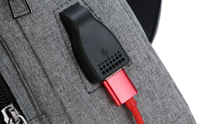Anti-theft USB charging Crossbody bag