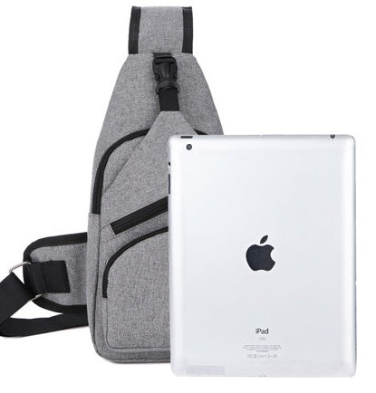 Anti-theft USB charging Crossbody bag