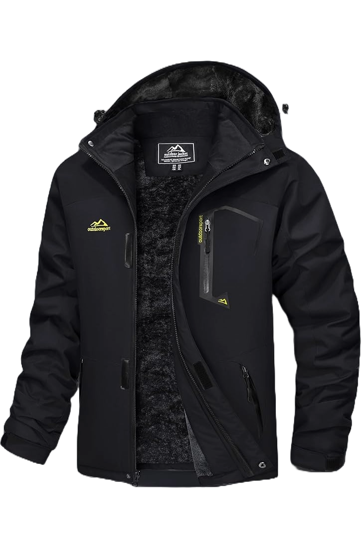 Men's Outdoor Warm And Fleece Jacket