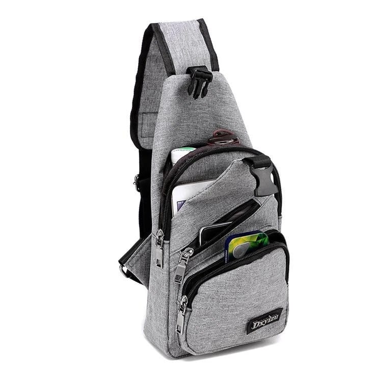 Anti-theft USB charging Crossbody bag